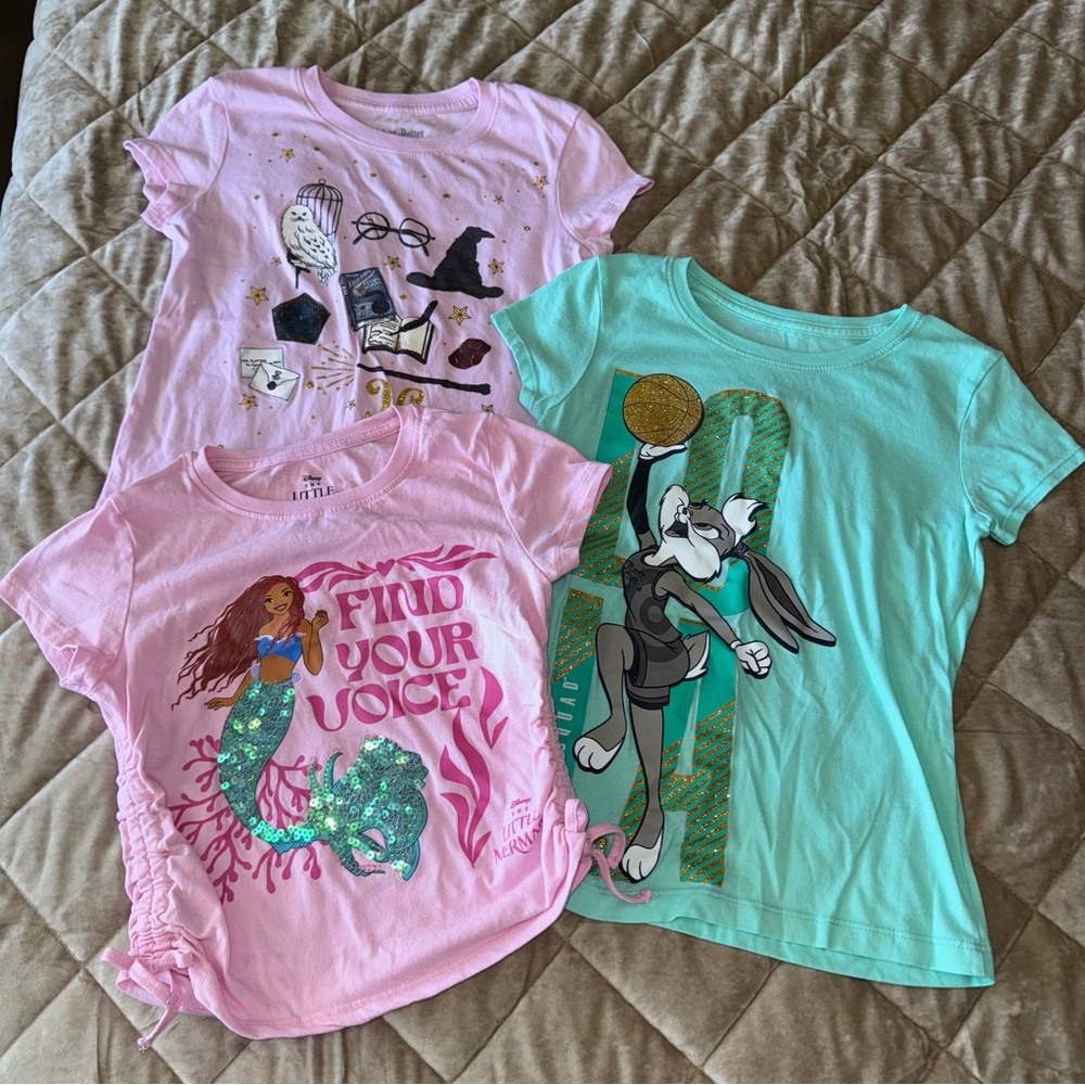Girls Character Graphic T-Shirts